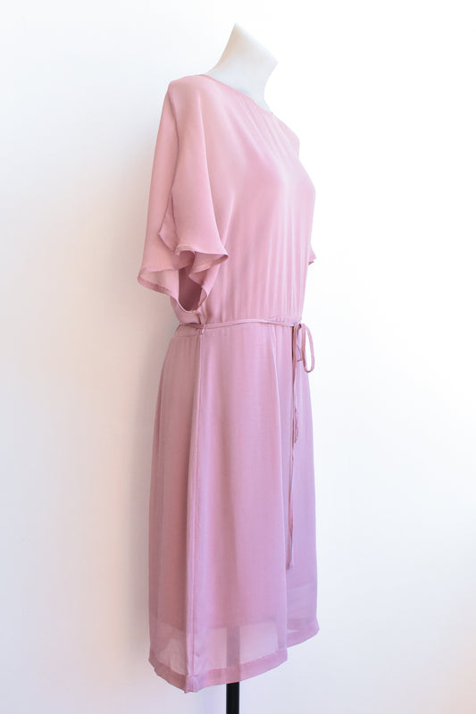 Max sheer pink dress NEW, size 10