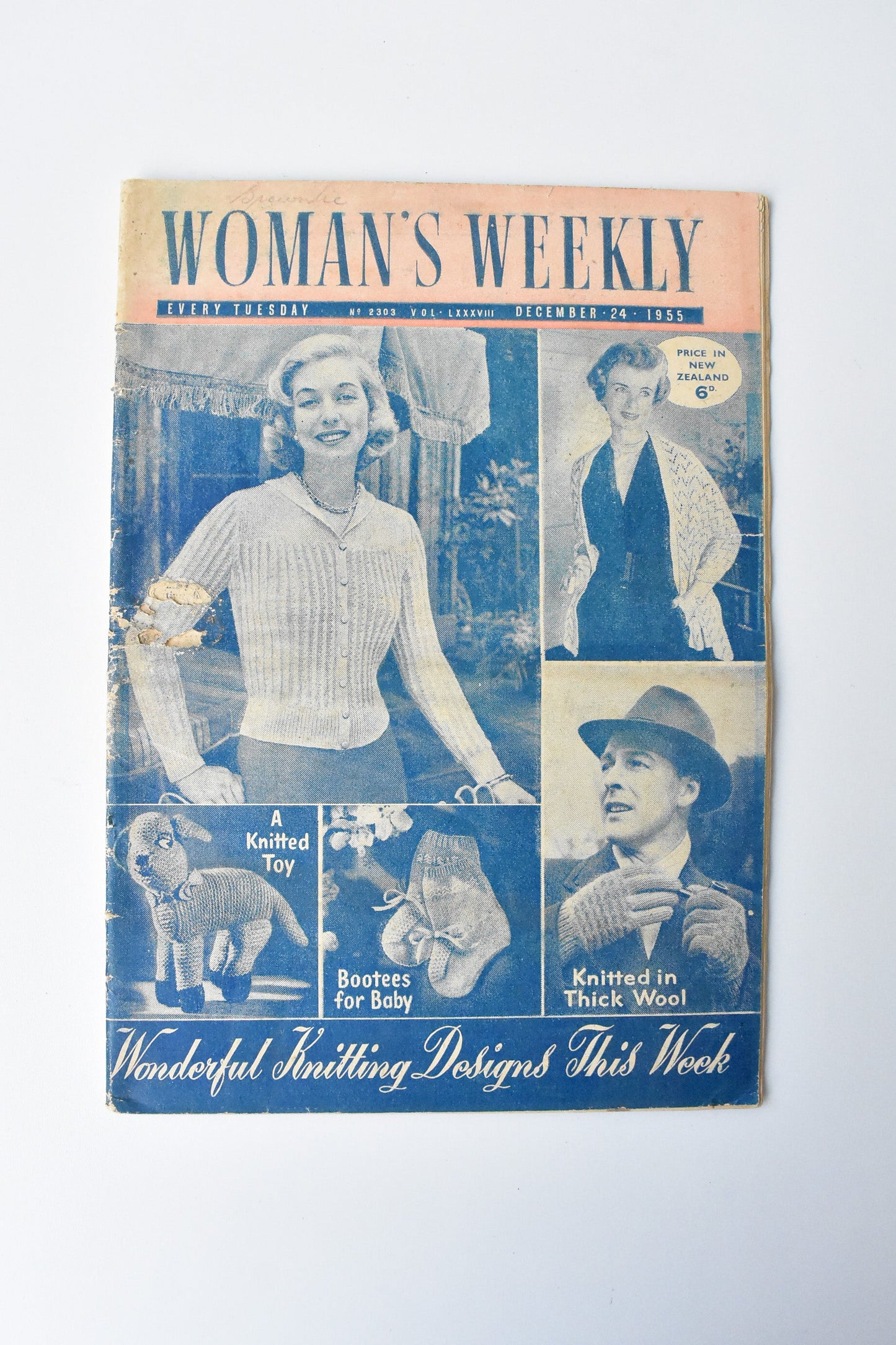 1953-1955 Woman's Weekly Magazine 3x  editions