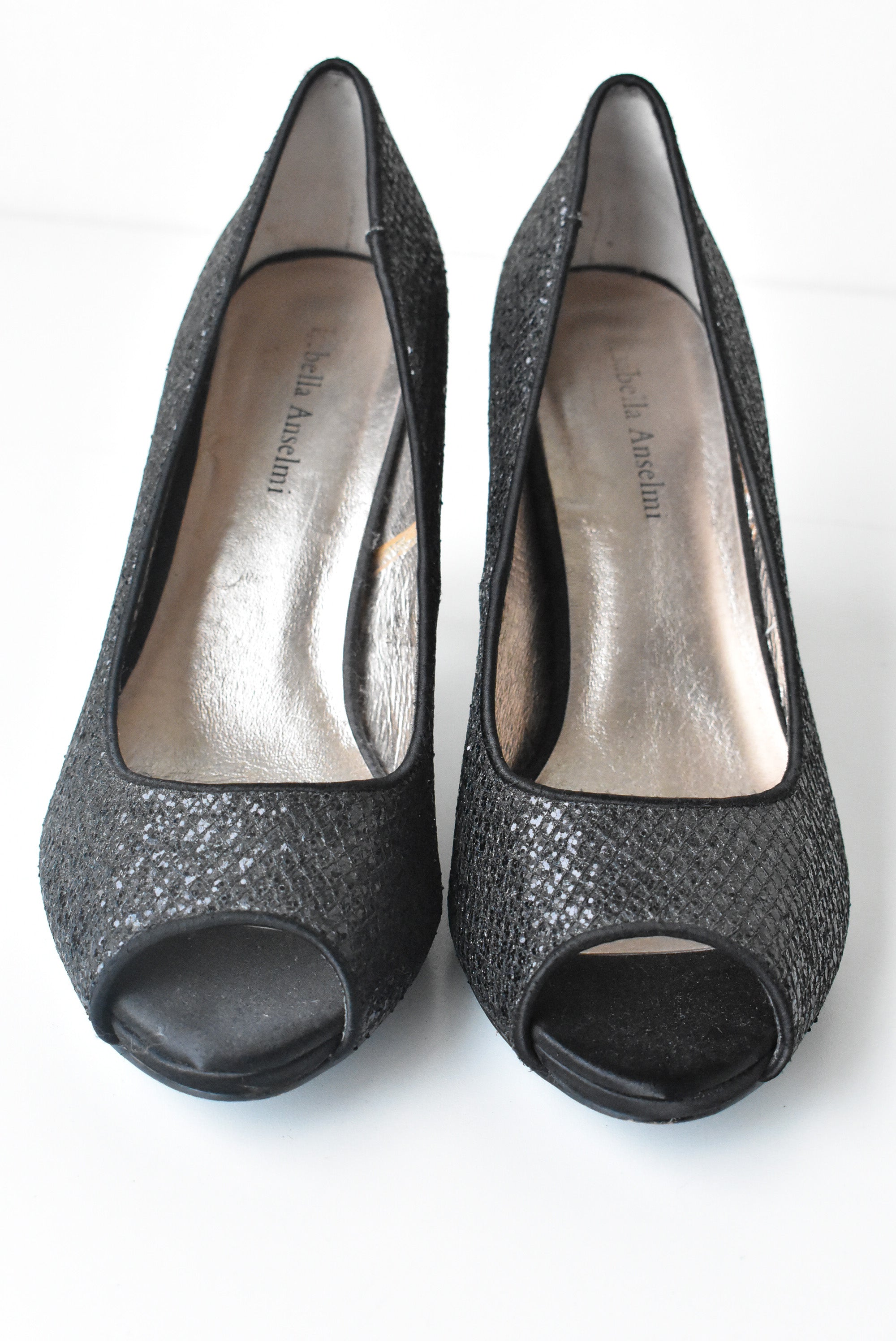 Black sequin heel pumps from Statale - KeeShoes