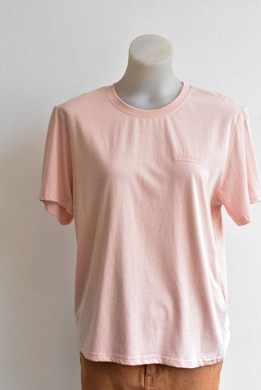 Peachy pink Huffer t-shirt, size 8