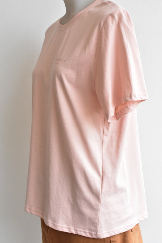 Peachy pink Huffer t-shirt, size 8