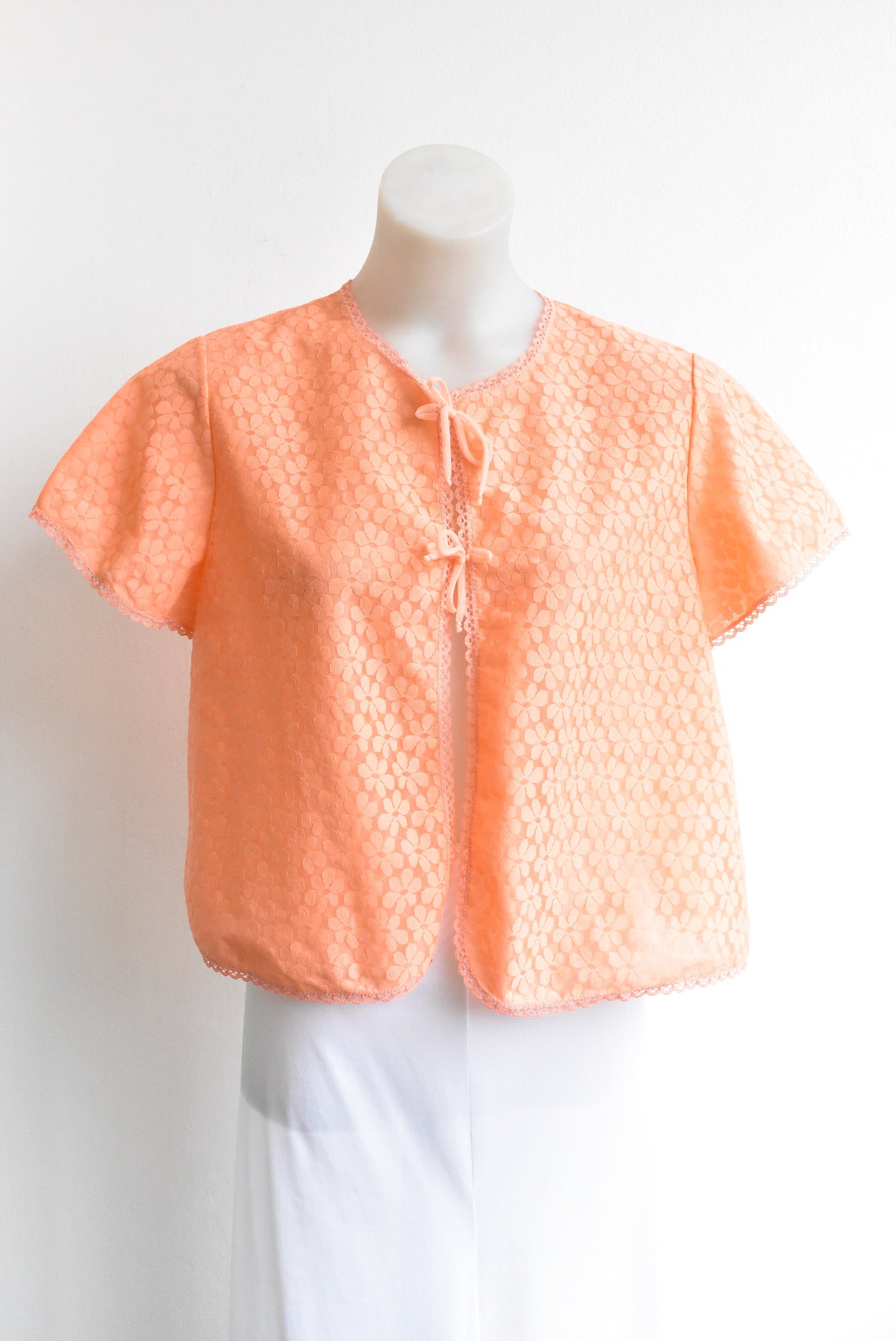 Bri Nylon vintage orange lingerie