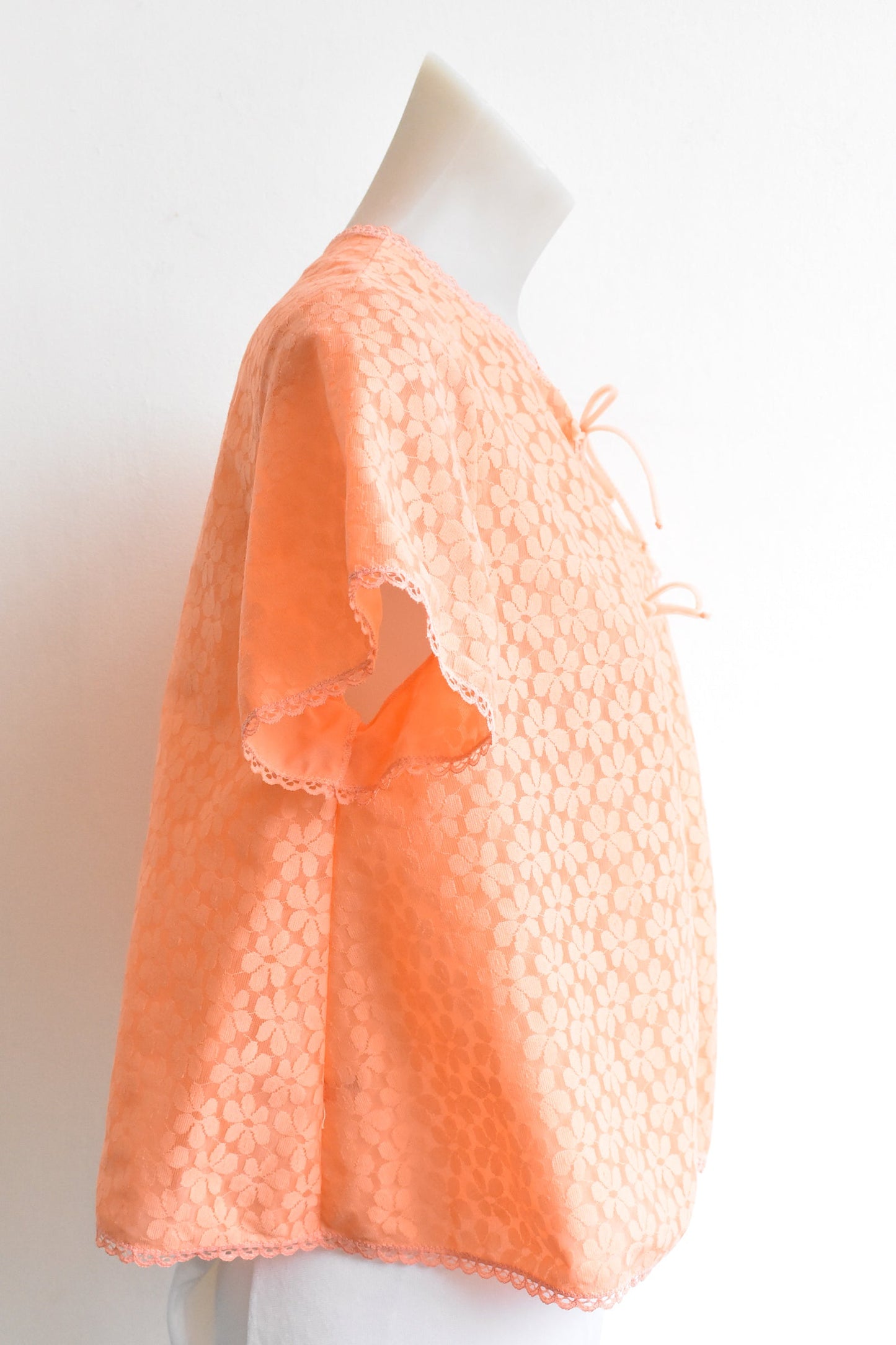 Bri Nylon vintage orange lingerie