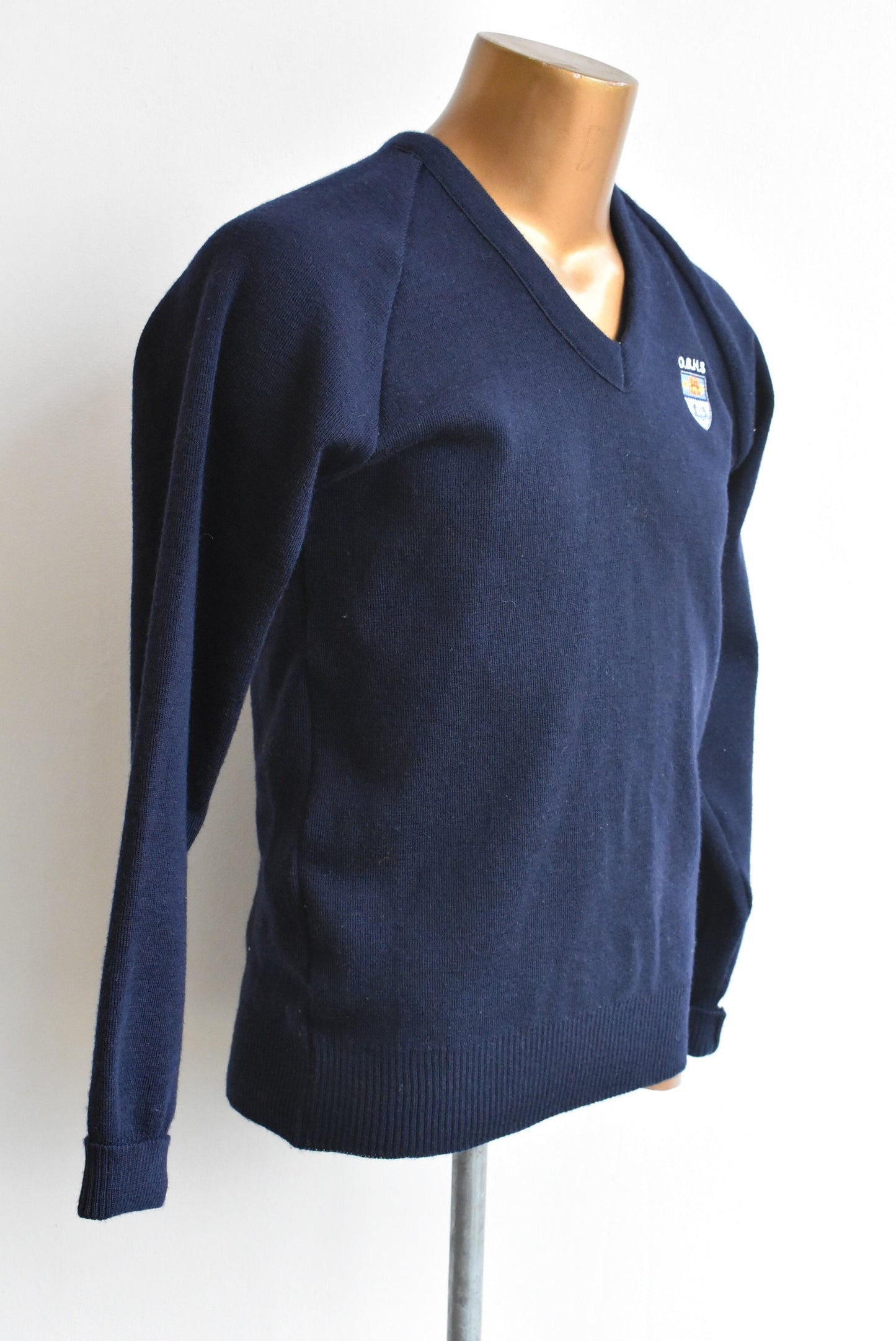Otago Boys school jersey Classwear navy wool, 97cm