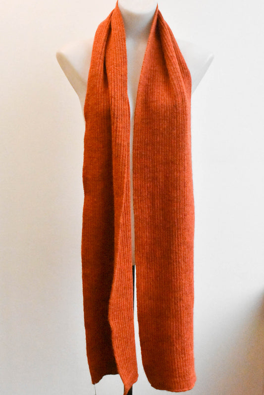 Soft orange scarf