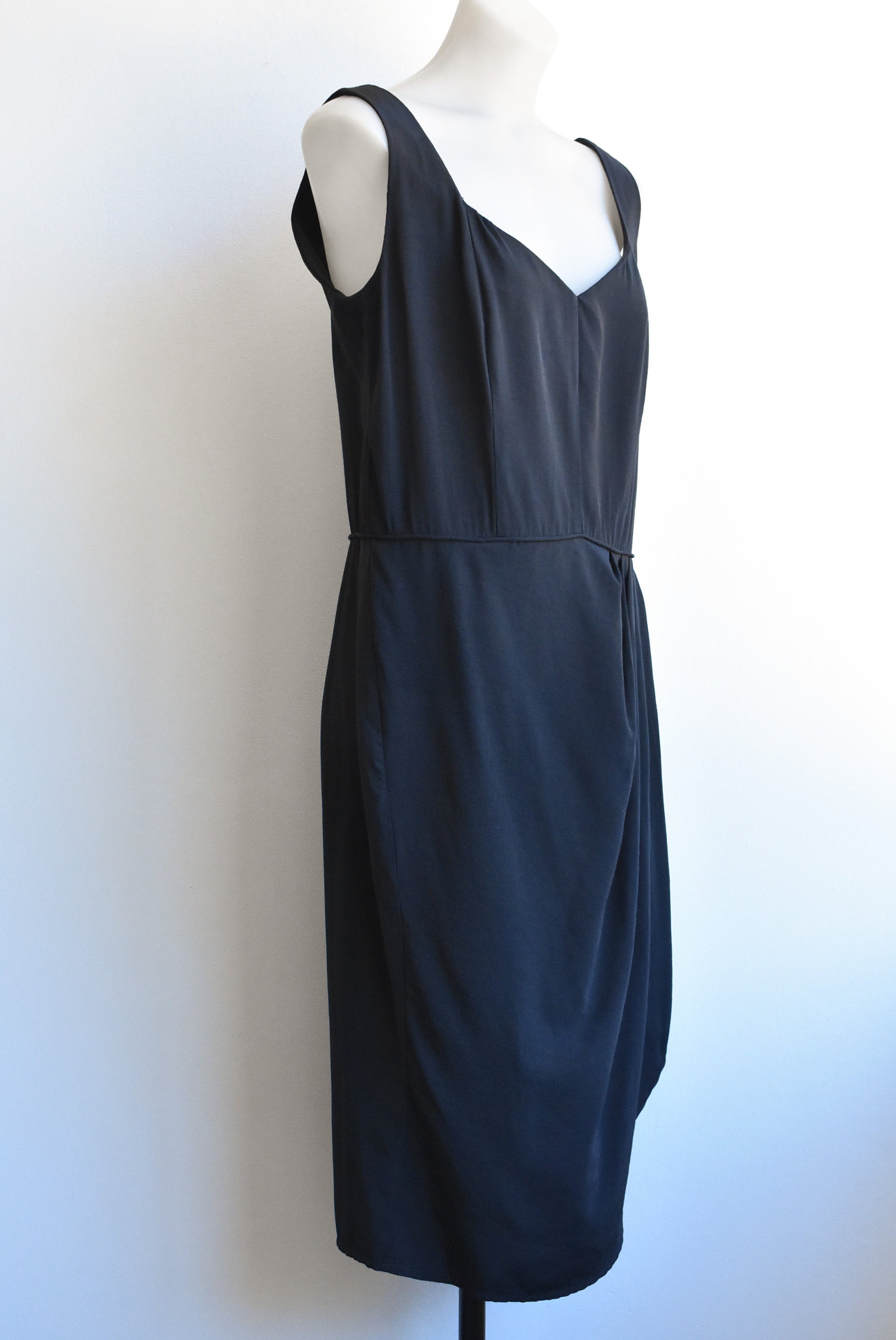 Charlotte russe navy blue clearance dress