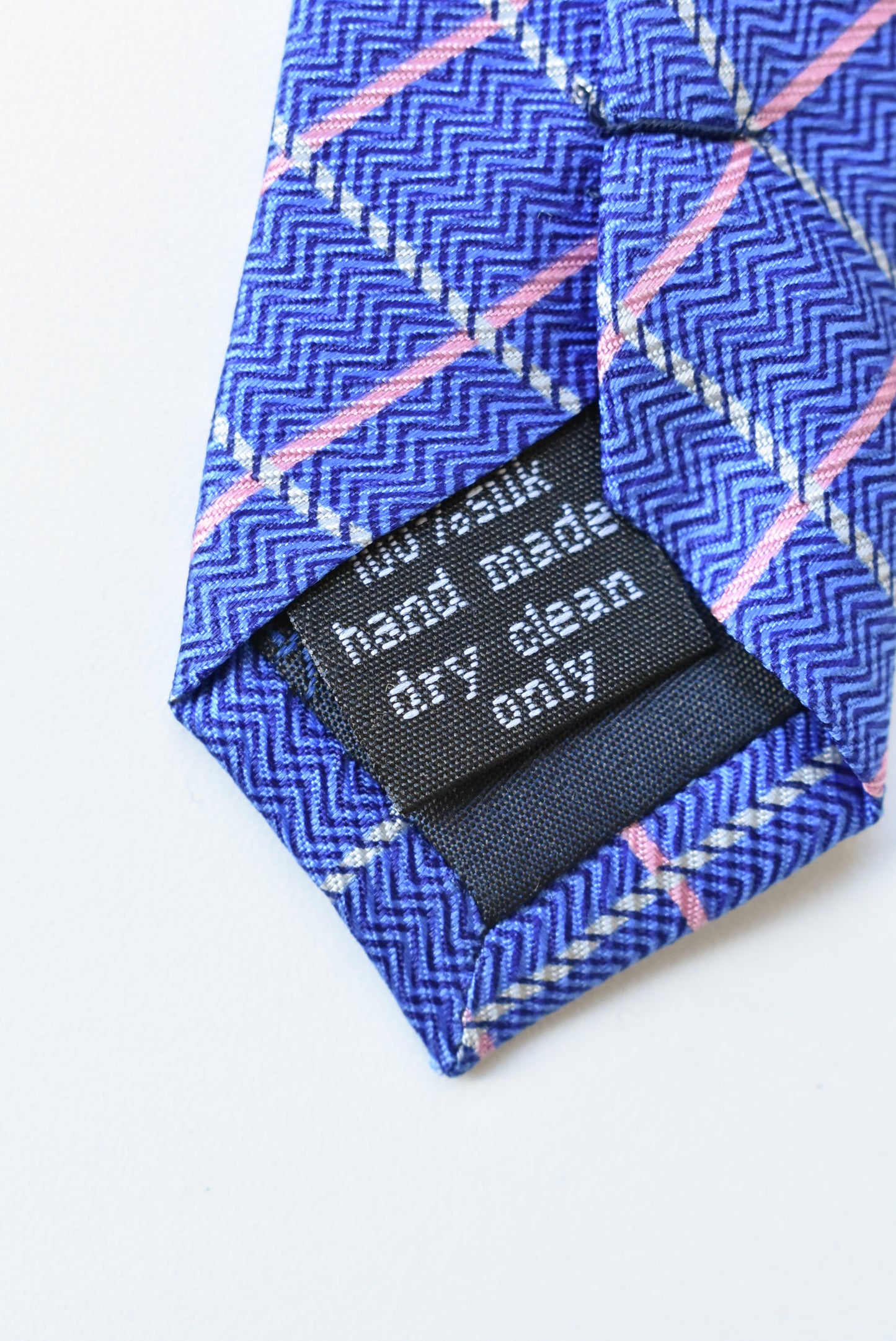 Bijoux Terner silk, blue tie