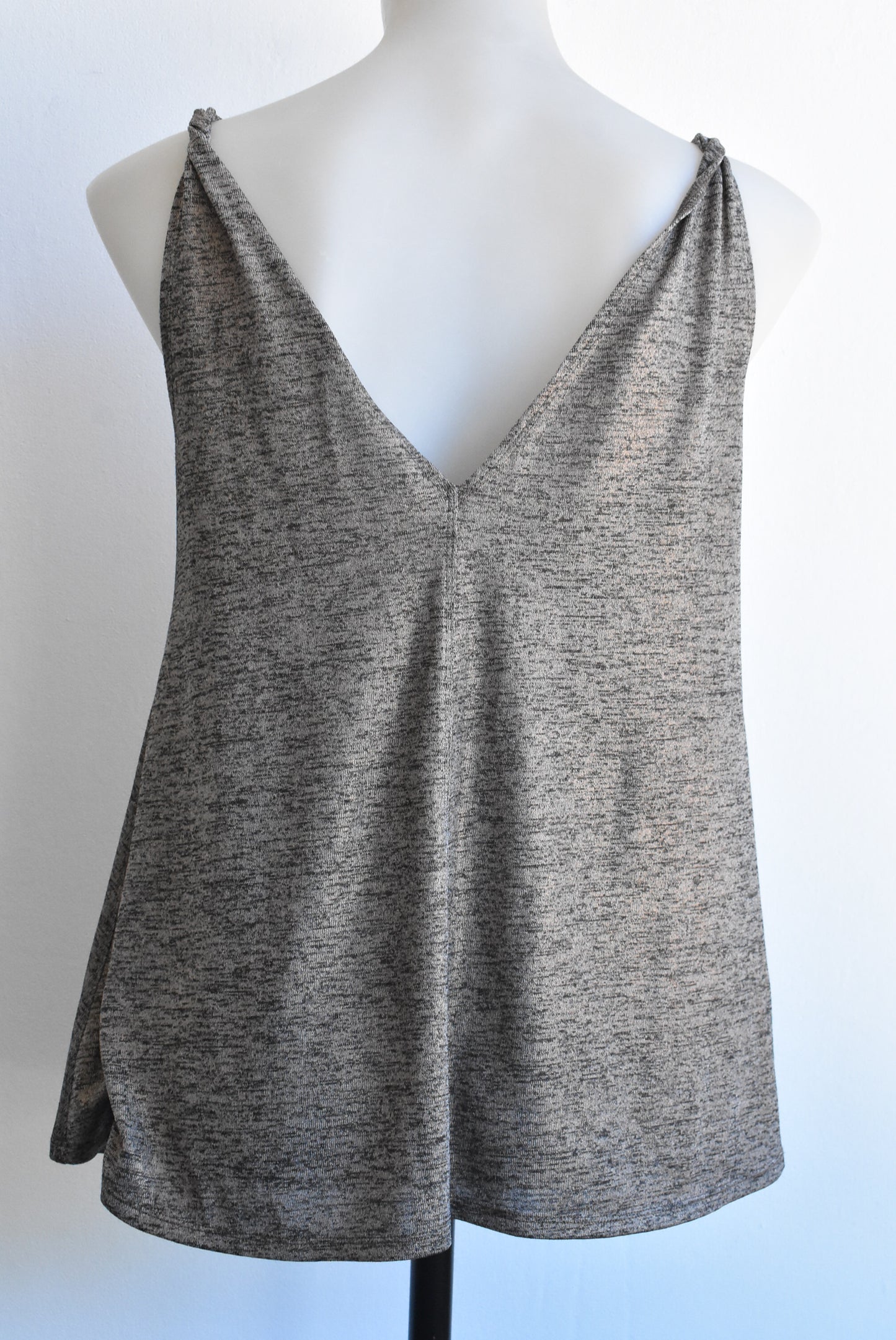 Liam cool brown tank top, size 8