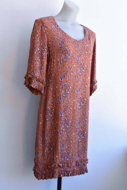 Hailwood tan mini-dress, 10