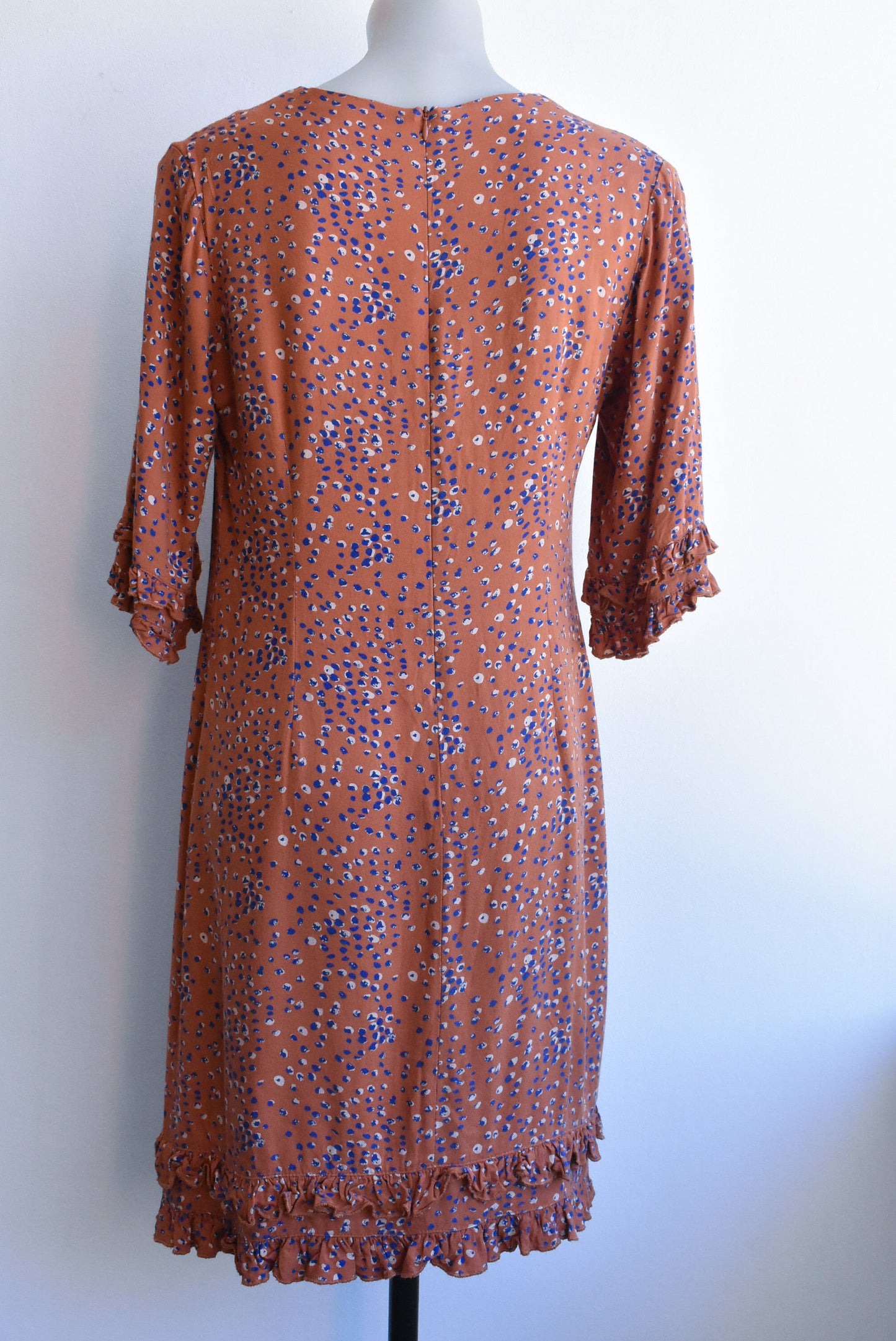 Hailwood tan mini-dress, 10