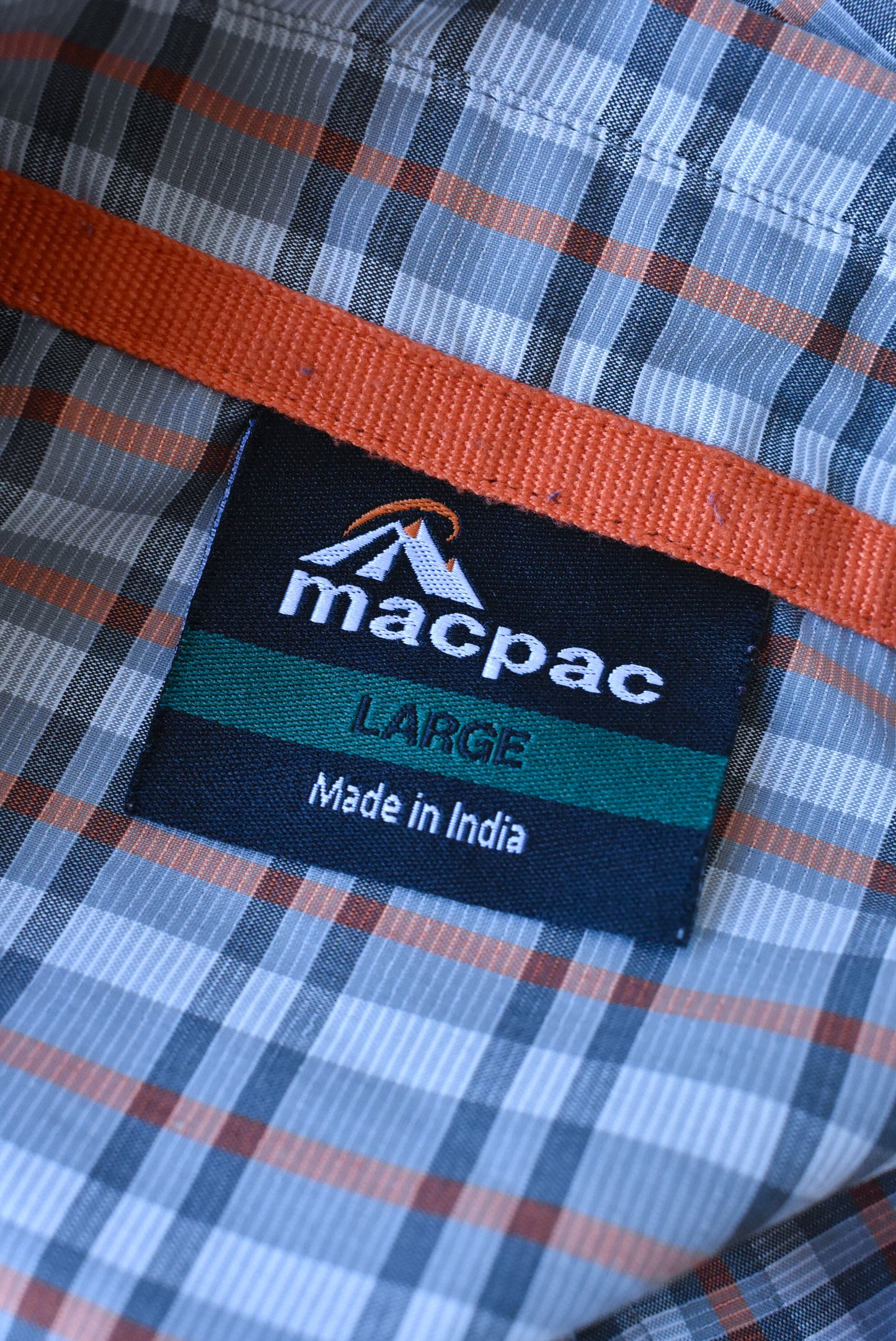Macpac Cross Terrain short sleeve mens top, L