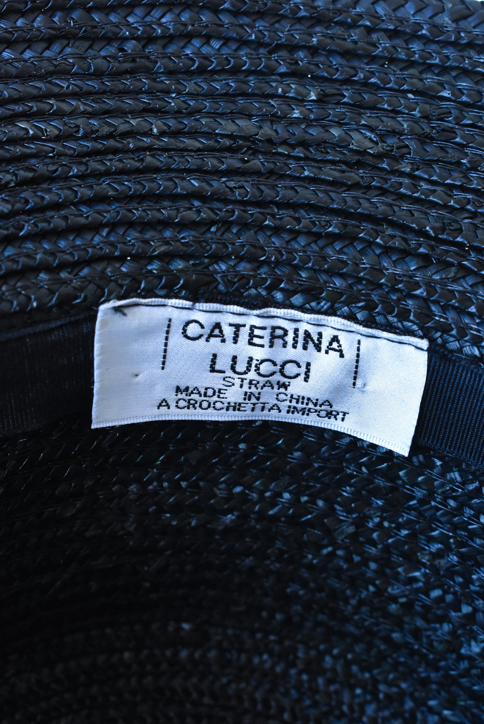 Caterina Lucci straw hat Shop on Carroll Online