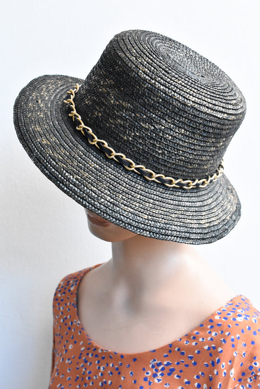 Caterina Lucci straw hat