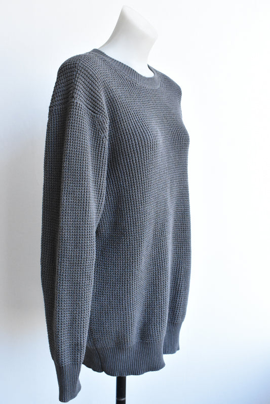 Park grey knitted jumper, size M