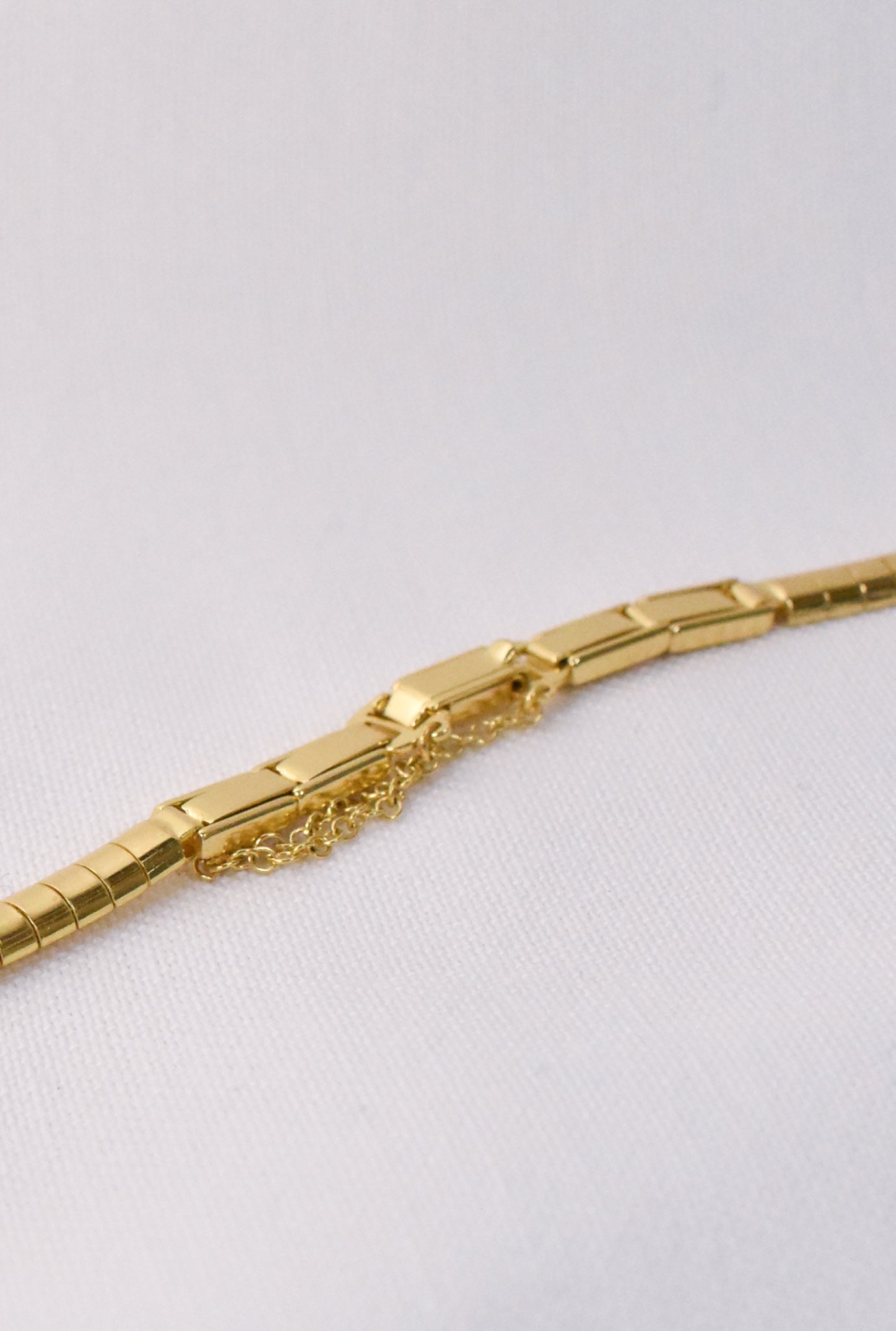 German vintage gold plated watch band