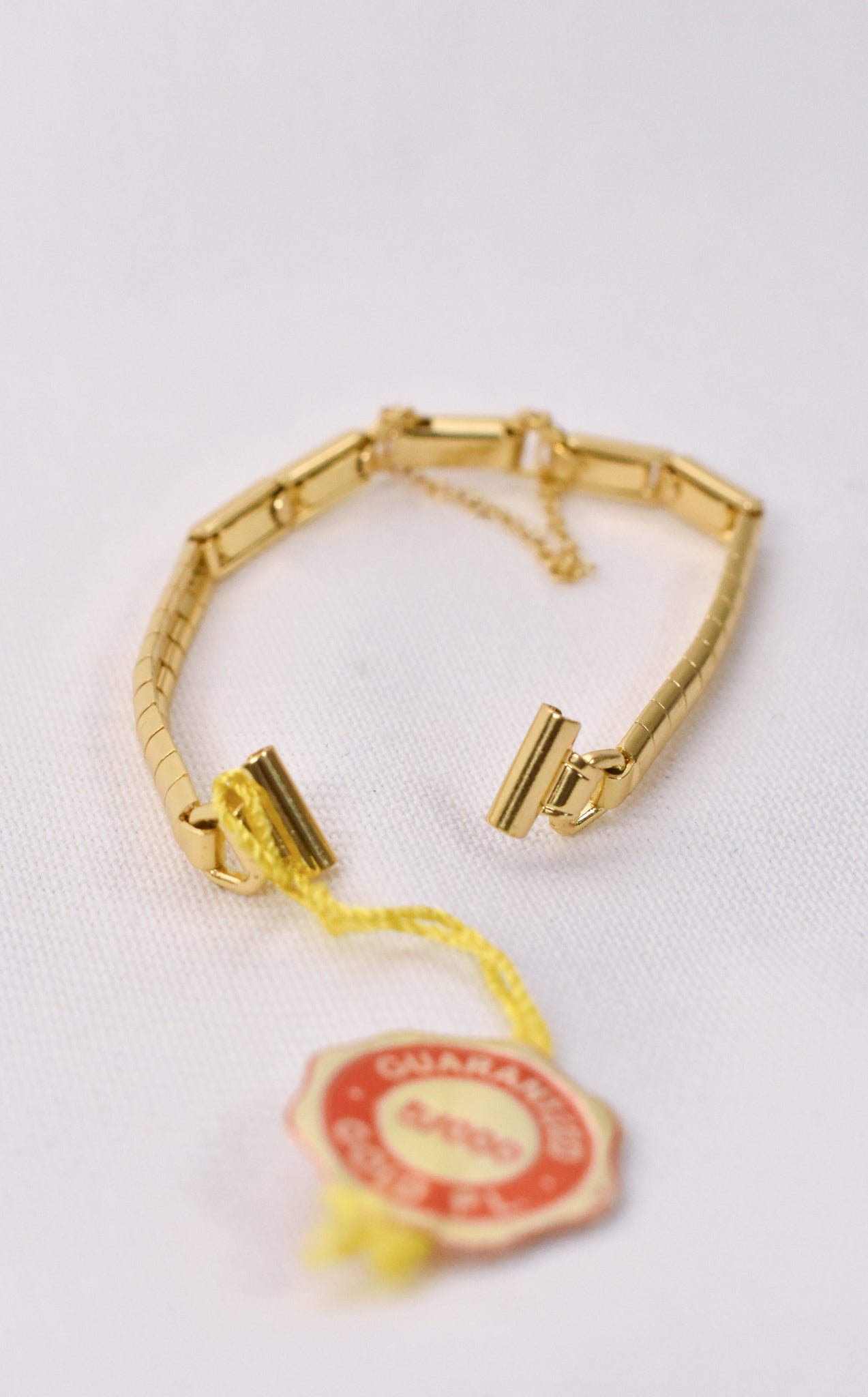 German vintage gold plated watch band