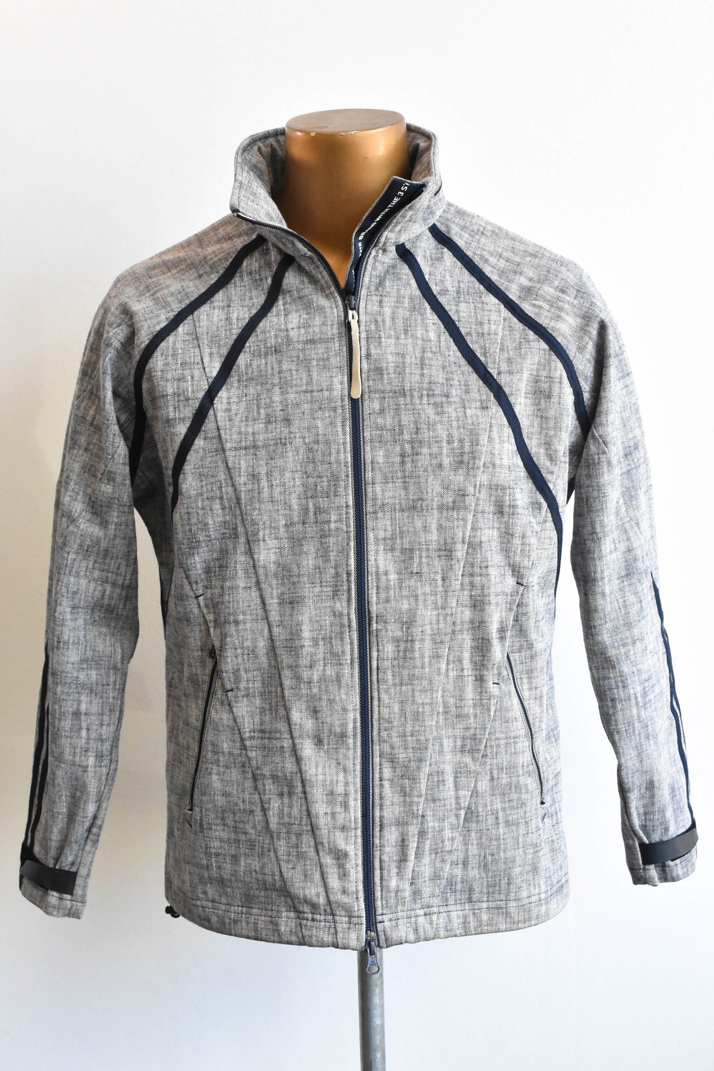Adidas grey jacket, size S