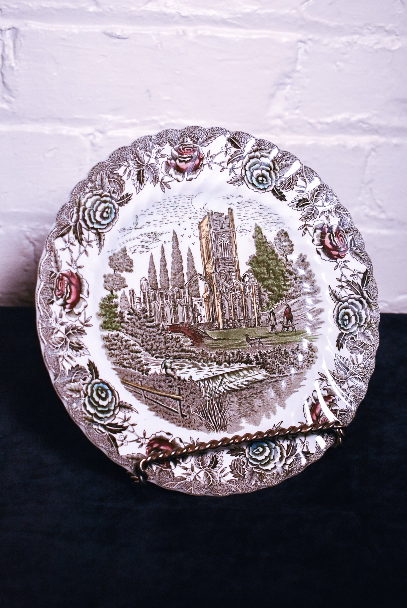 English Country Scenes Plate