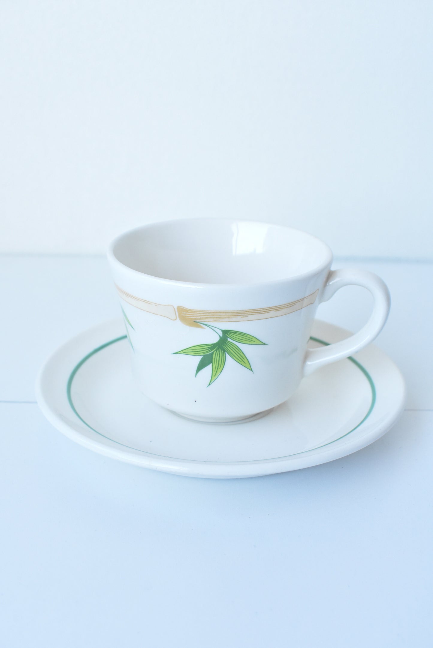 Retro Crown Lynn cup and saucer set