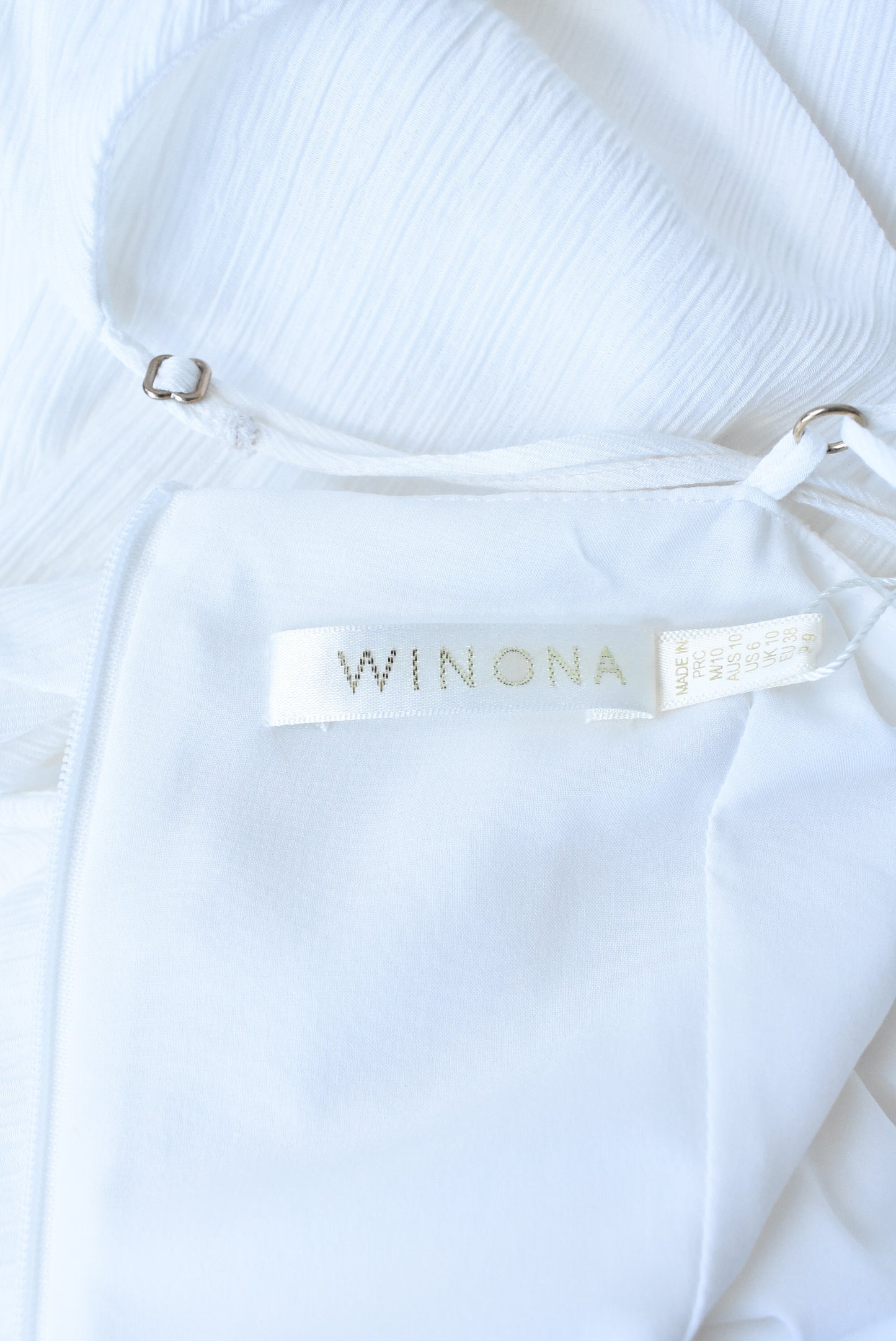 Winona white cut out maxi dress, size M