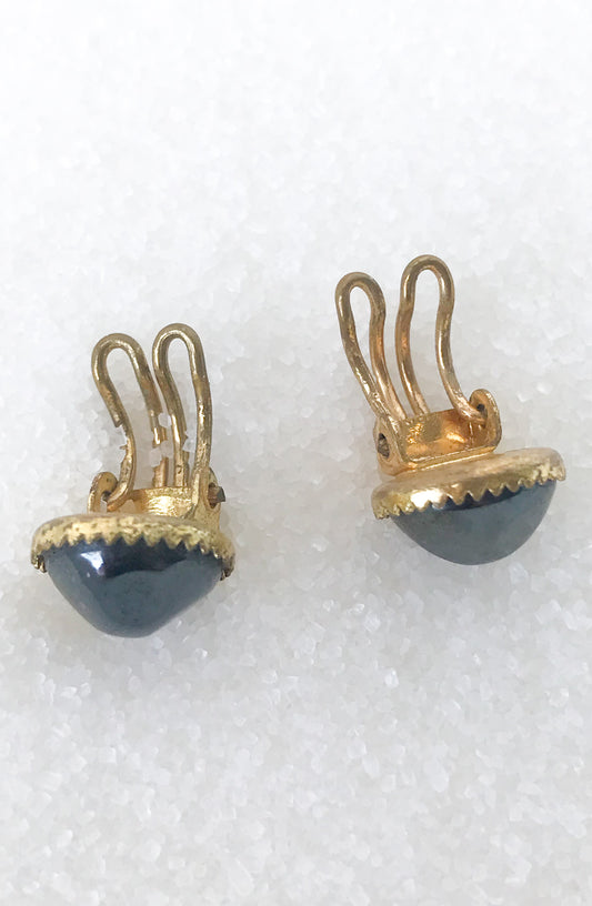 1960's glass earrings