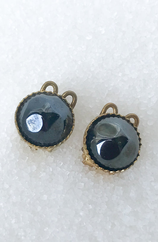 1960's glass earrings