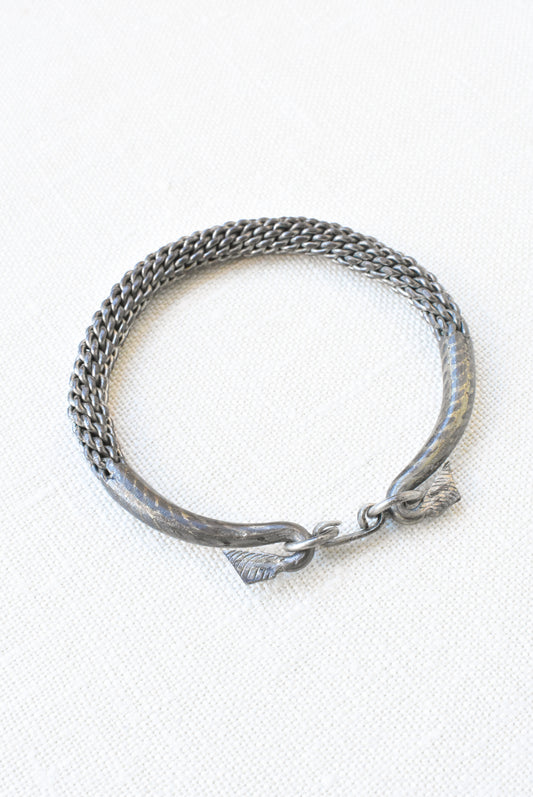 Handmade braided chain bracelet