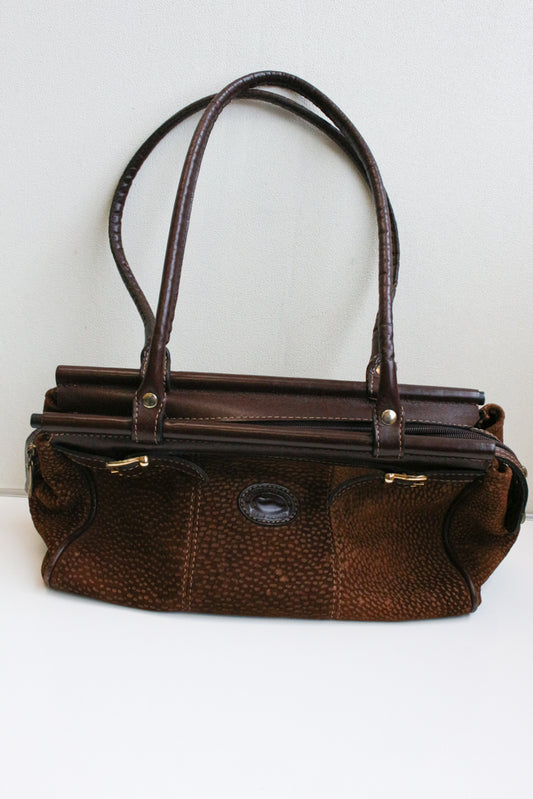 New Zafiro Talabartería brown hand bag