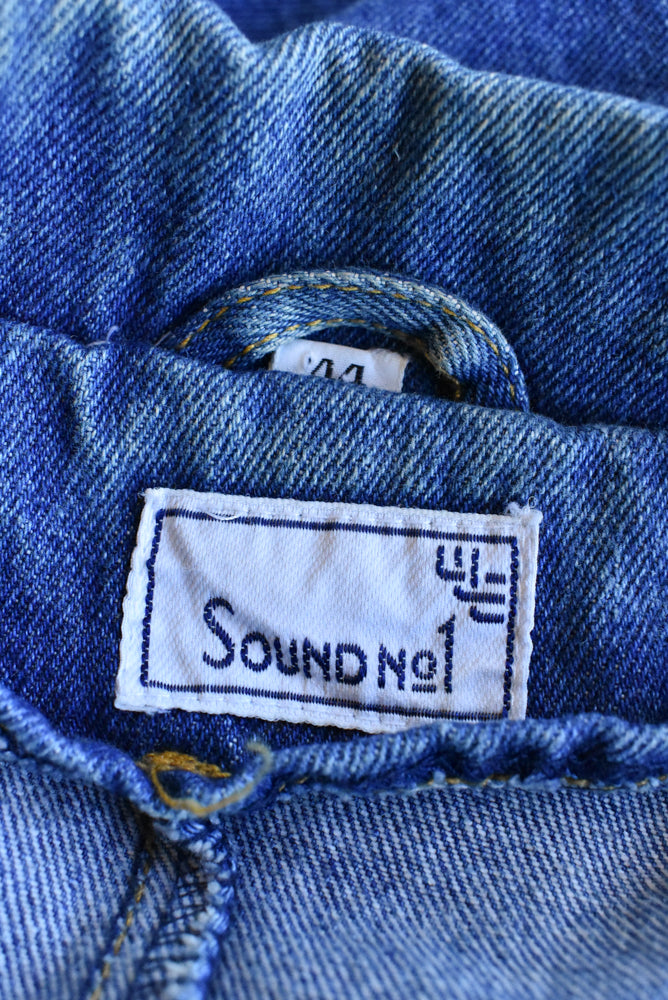 Retro sound No1 denim jacket, size S