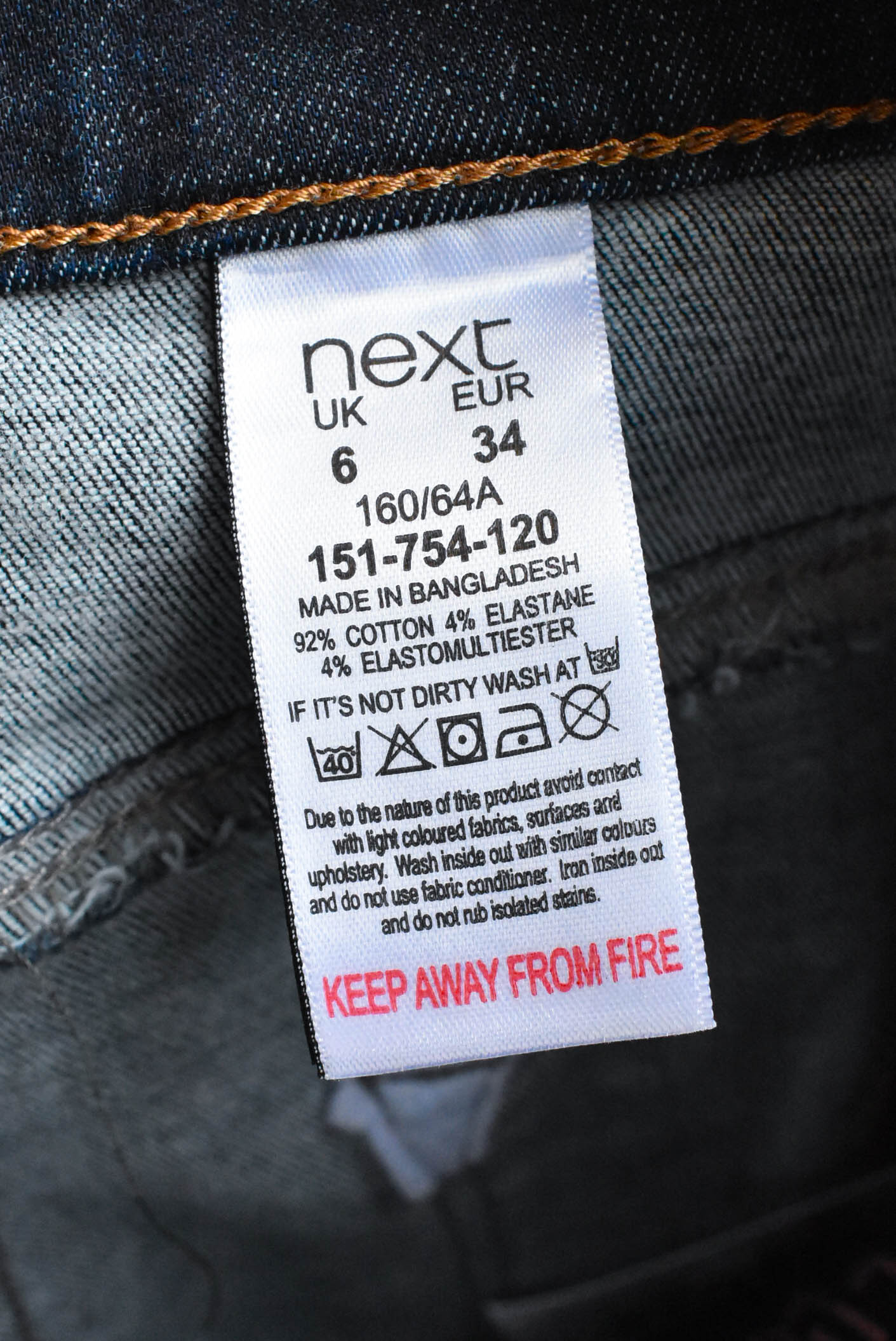 NEW Next Jeans Petite slim high rise jeans, size 6