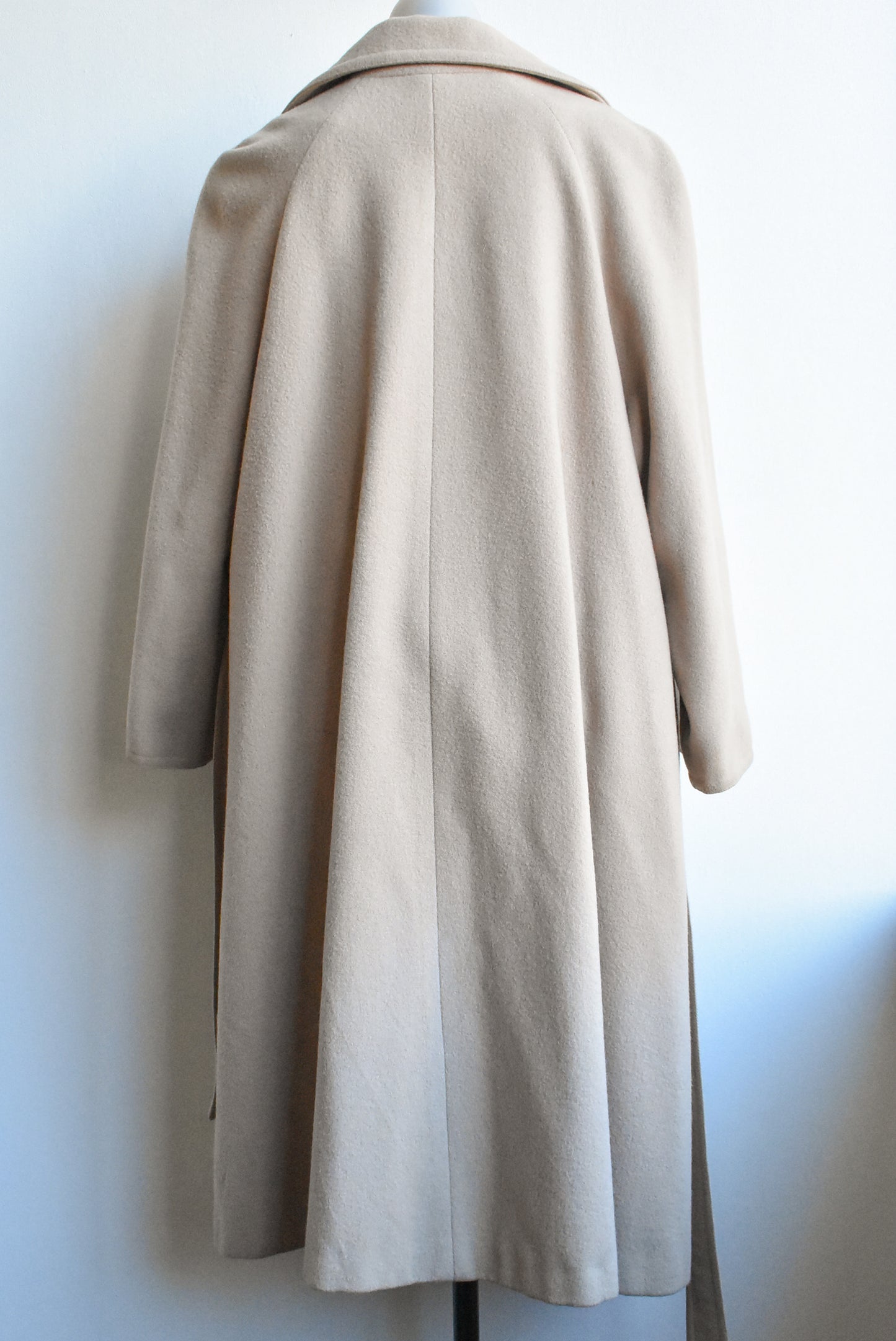 Southwell wool camel long coat, size 11