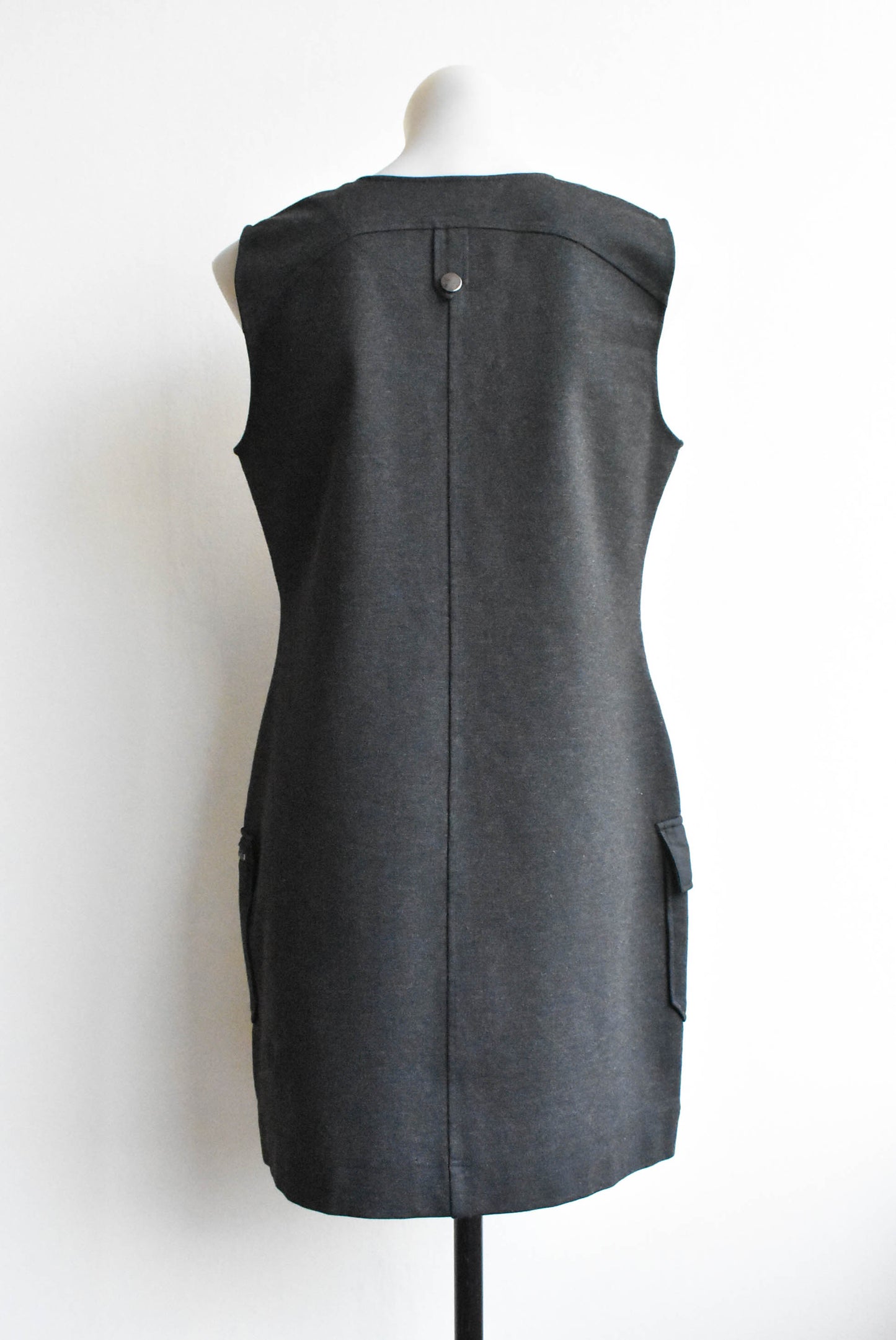 Vargo black sleeveless dress, size 14