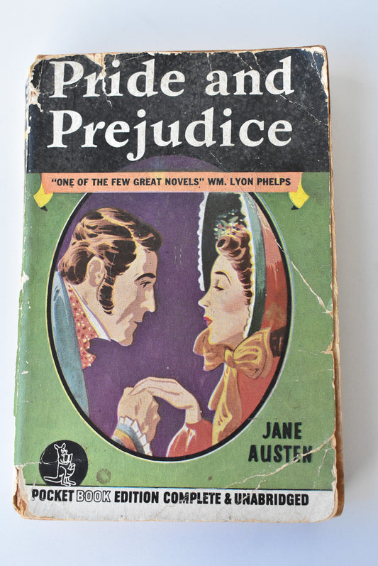Vintage Pride and Prejudice by Jane Austen pocket book edition