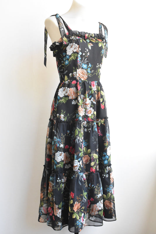 Love Story retro floral dress, size 9