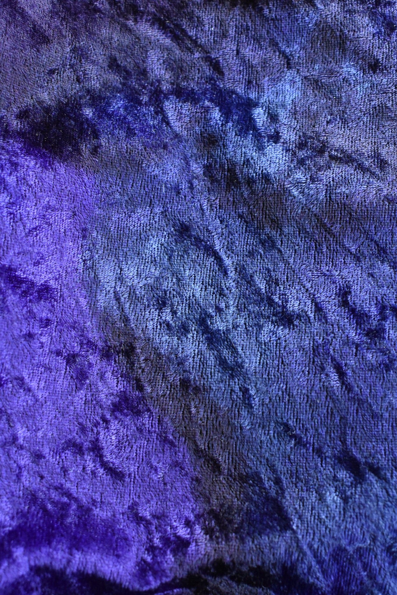 Fieke purple velvet top, M/L