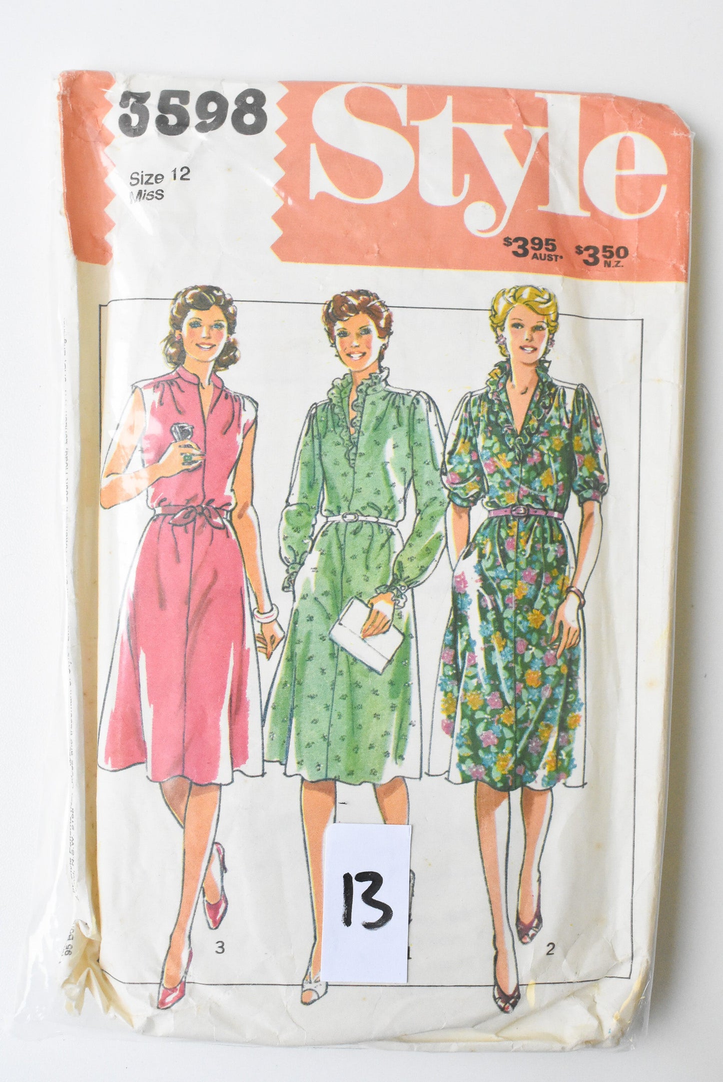 Vintage sewing patterns, a variety available