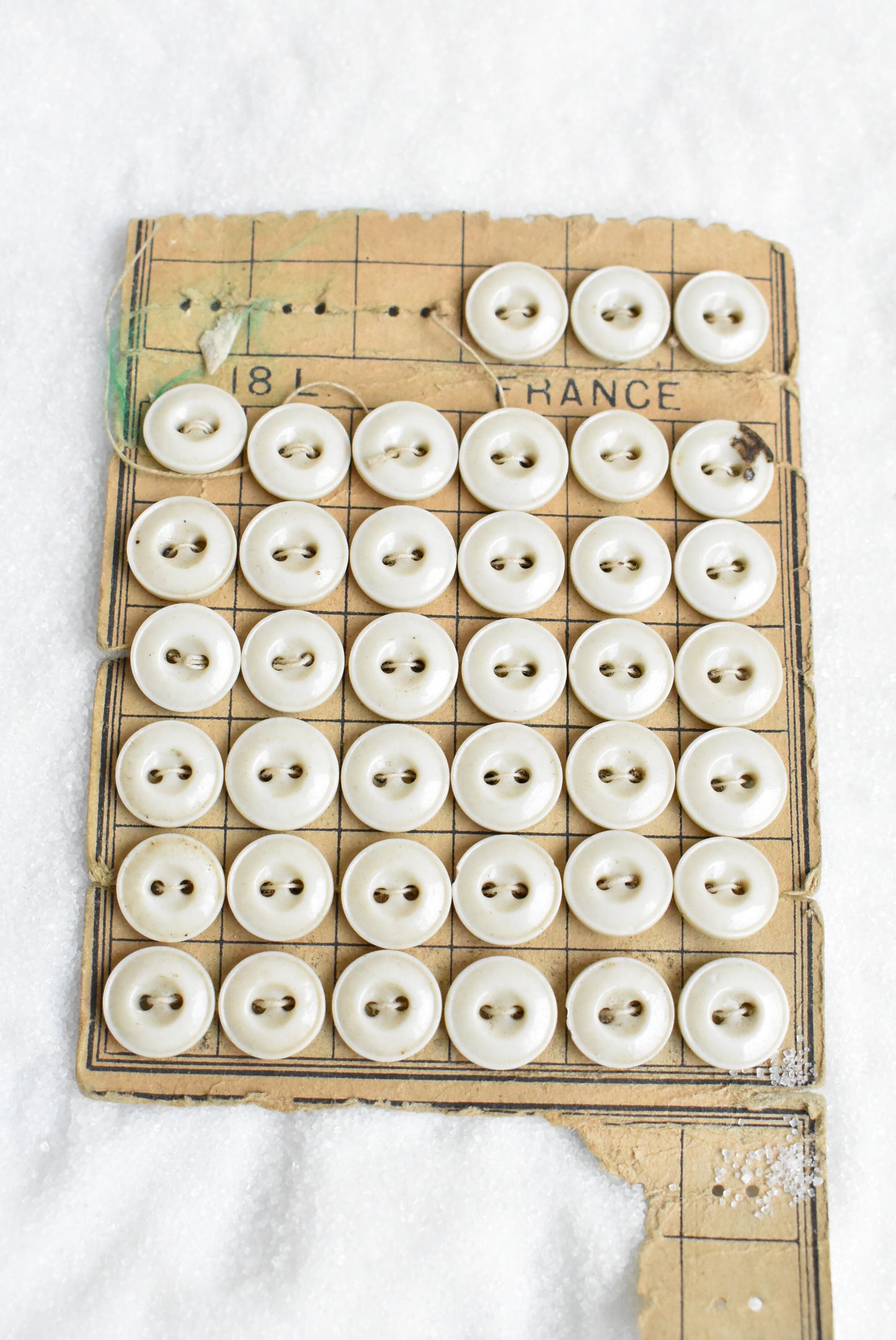 Vintage French buttons