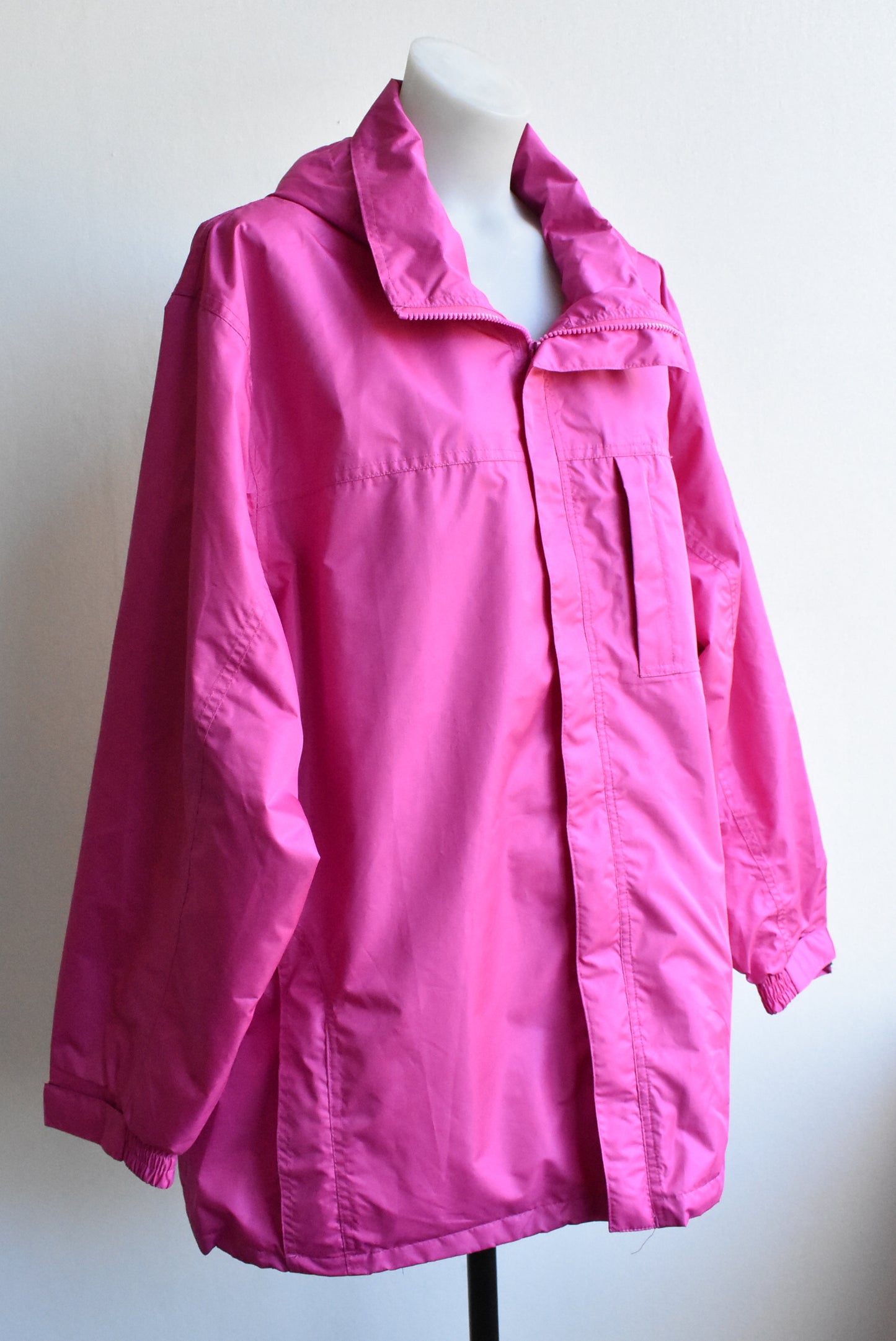 Kiwistuff cerise rain jacket, 2XL