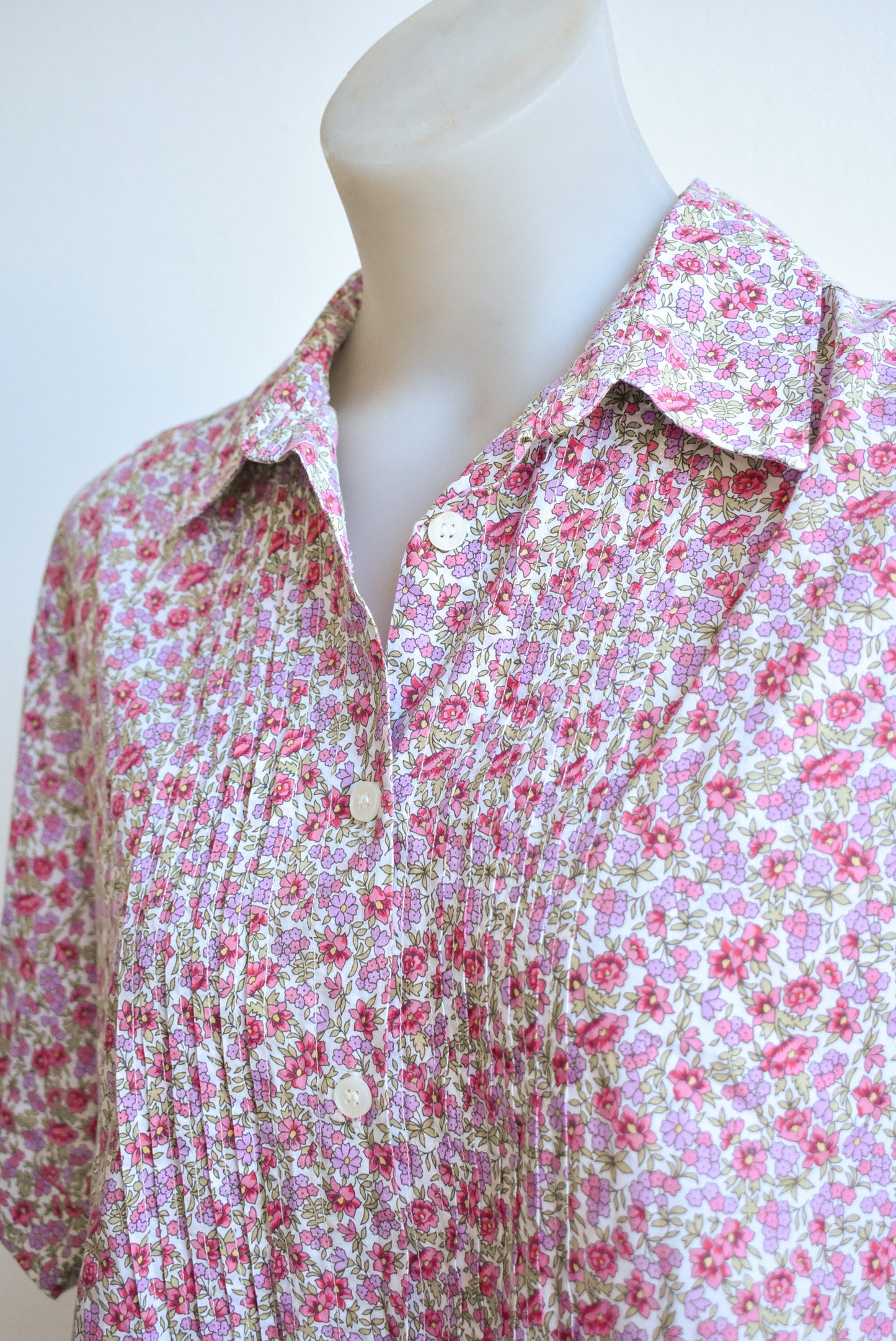 Floral printed shirt, S/M