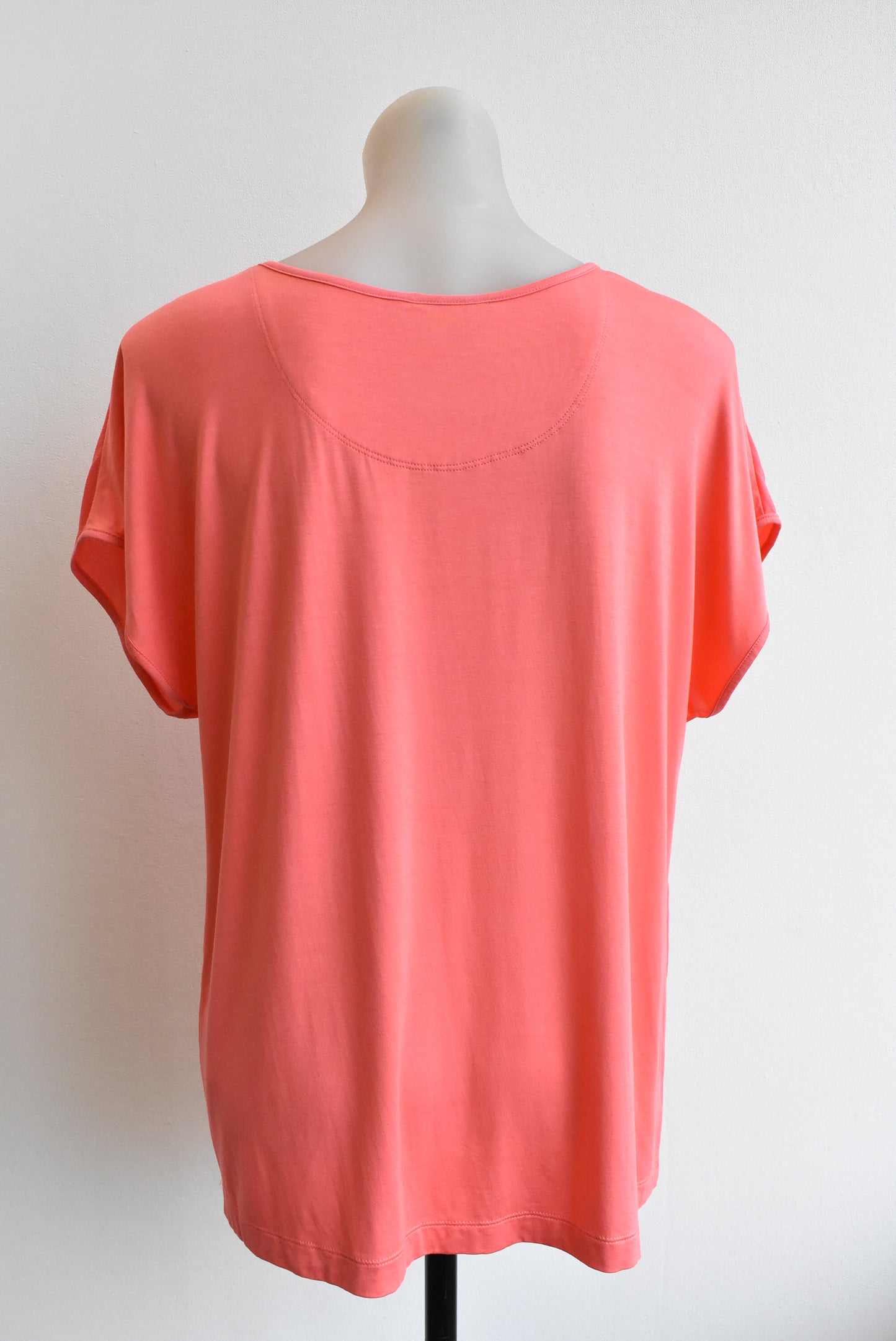 Jigsaw coral pink top, size 12