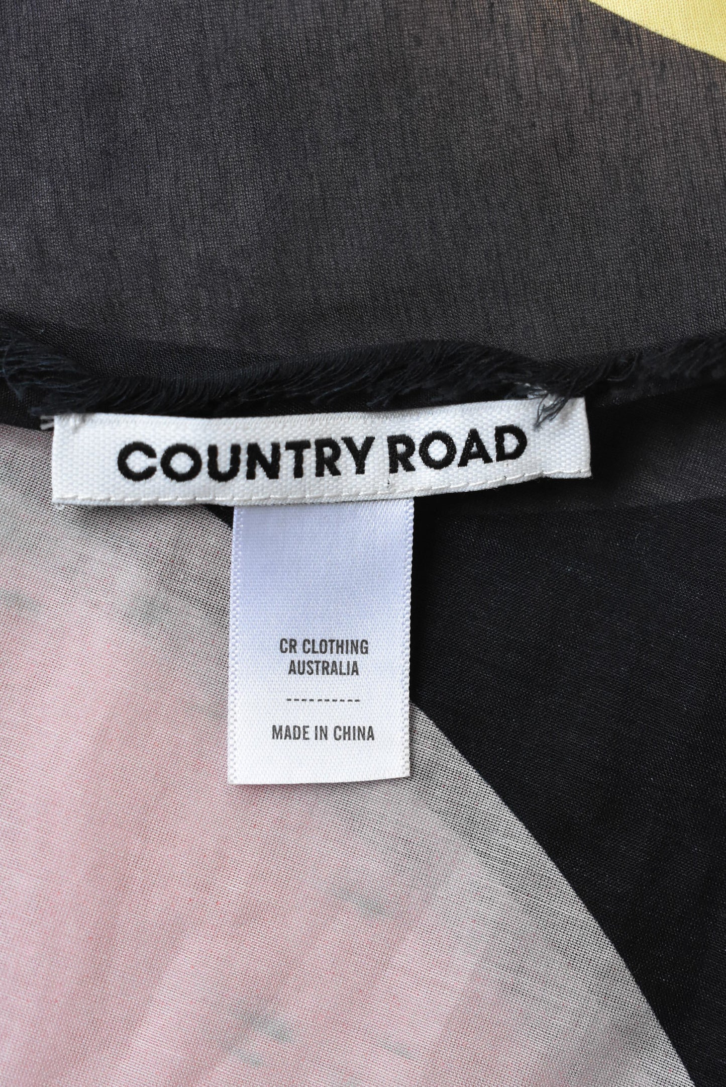 Country Road circles cotton/silk scarf