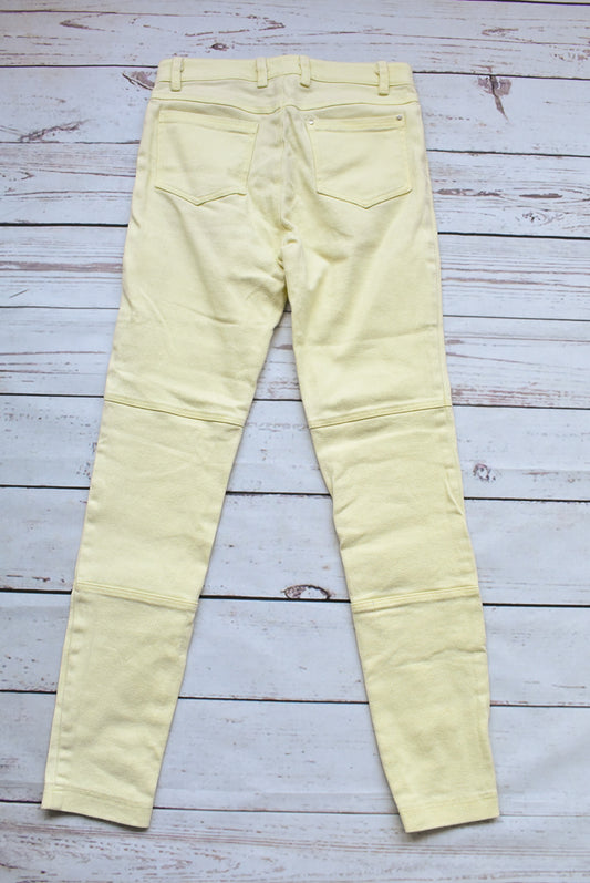 Ruby yellow skinny jeans, size 8